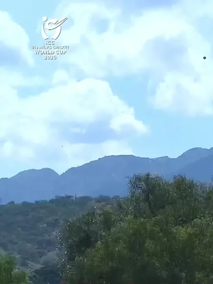 Faisal Khan with a Four vs. Sri Lanka