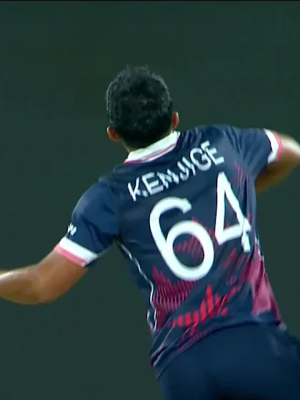 Michael Levitt - Wicket - United States of America vs Netherlands