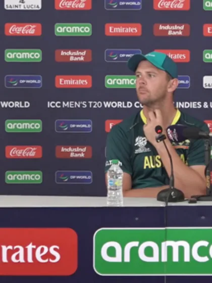 Josh Hazlewood (Australia player) post-match Press Conference - 24th June 2024