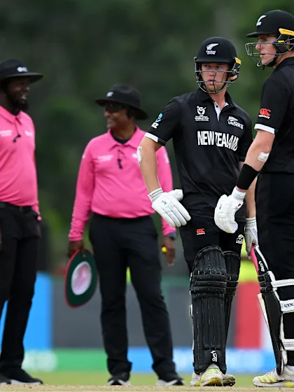 Run out at the non-striker's end | U19 CWC 2024