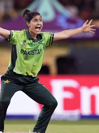 Diana Baig's four-wicket haul against India | Player highlights | CWC25