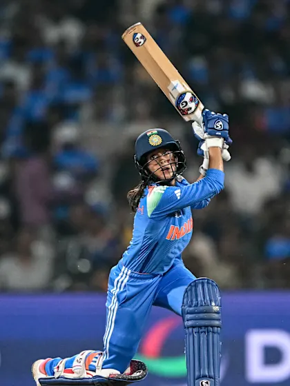 Jemimah's fierce sweep shot to bring up fifty | CWC25