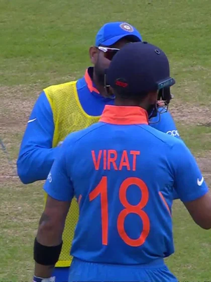 CWC19: IND v AUS - Kohli asks India supporters to applaud Smith