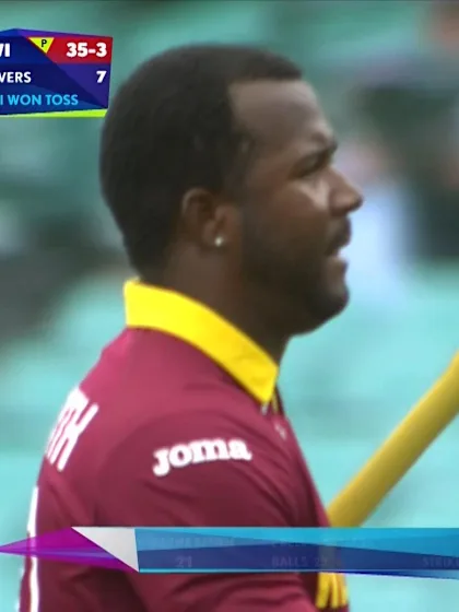 ENG vs WI –  smith wicket