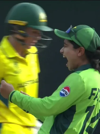 Georgia Wareham - Wicket - Australia Women vs Pakistan Women