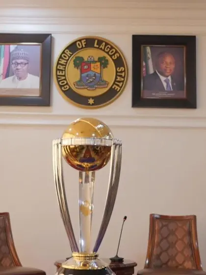 ICC Cricket World Cup 2019 trophy visits Nigeria