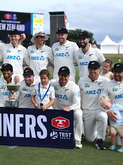 Series win sees New Zealand up to second on WTC27 standings