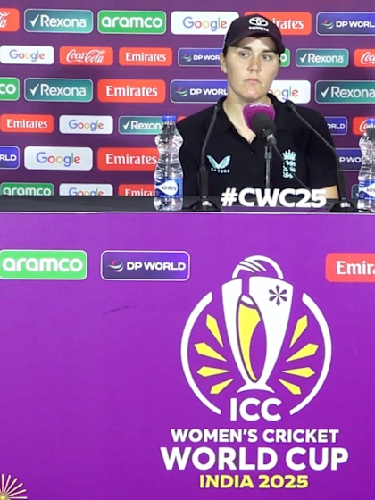 Nat Sciver-Brunt | ICC WCW25 | England post-match press conference | 11 October '25