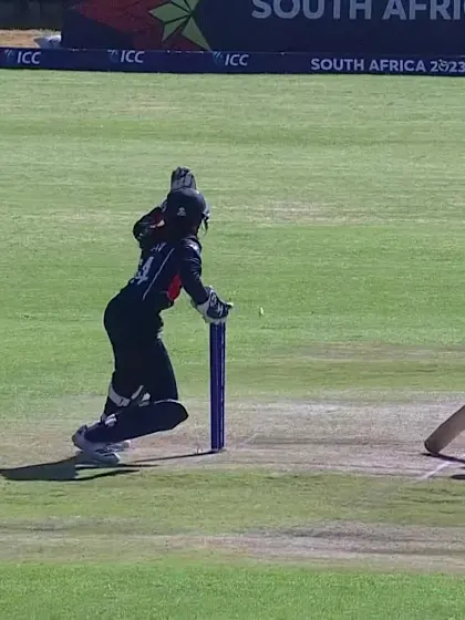 Wicket - Dewmi-Vihanga-Wijerathne - Sri-Lanka-U19s-Women v USA-U19s-Women ICC U19W T20WC 2023