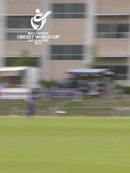 U19 CWC EAP Qualifier, Japan v Samoa: Japan captain Marcus Thurgate gets his fifty