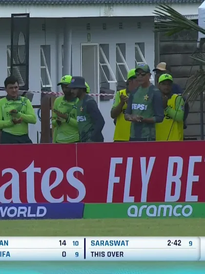 Farhan Yousaf with a Four vs. Scotland