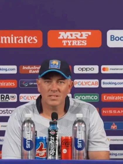 1 November - Mumbai - Sri Lanka Head Coach Chris Silverwood pre-match press conference