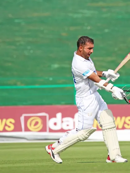 Hashmatullah Shahidi makes history, puts Afghanistan on top on day two