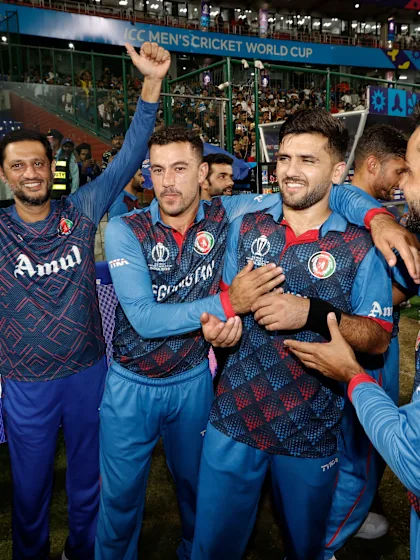 Afghanistan script historic World Cup win over England