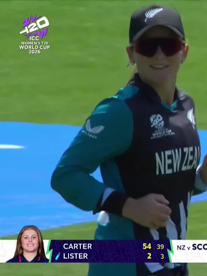 Ailsa Lister - Wicket - New Zealand vs Scotland