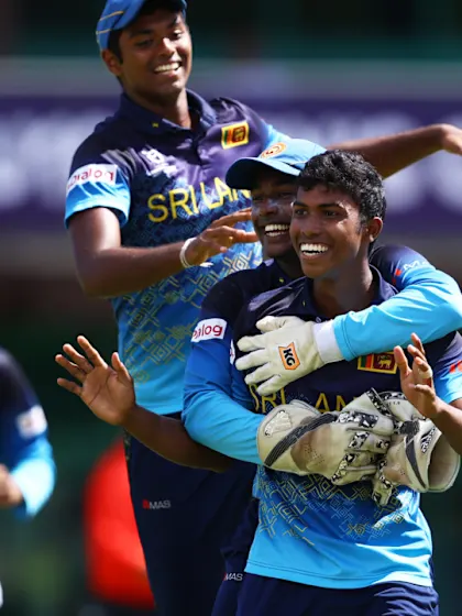 Vinuja Ranpul’s five-for | SL v AFG | ICC U19 Men’s CWC 2022