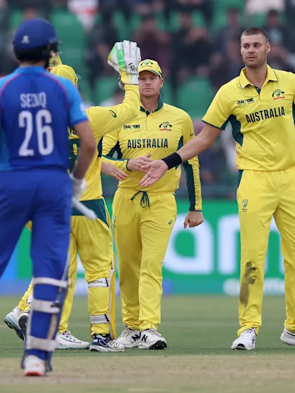 Sediqullah Atal falls after fine innings | AFG v AUS | Champions Trophy 2025