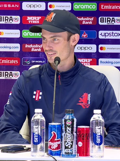 27 October - Kolkata - Netherlands Captain Scott Edwards pre-match press conference