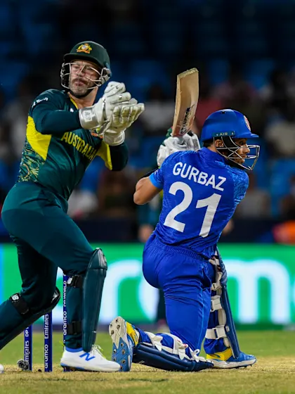 Gurbaz takes on Australia pacers in the Powerplay | T20WC 2024