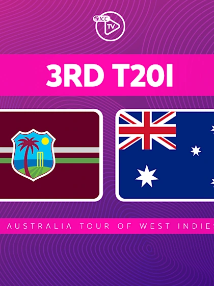3rd T20I: West Indies v Australia