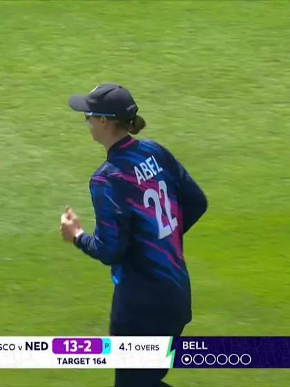 Sterre Kalis - Wicket - Netherlands vs Scotland