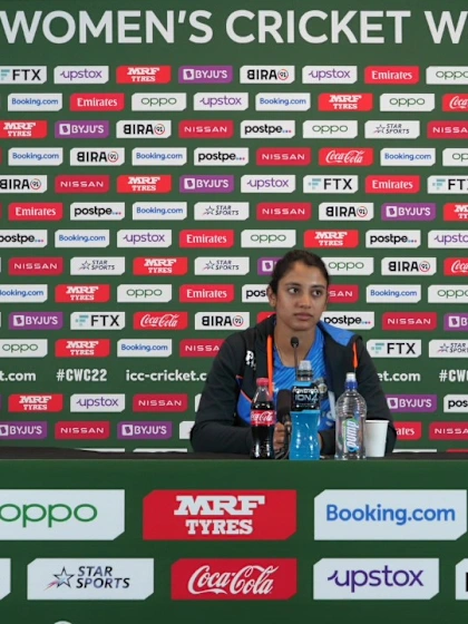 18 March - Auckland - India player Smriti Mandhana pre-match press conference
