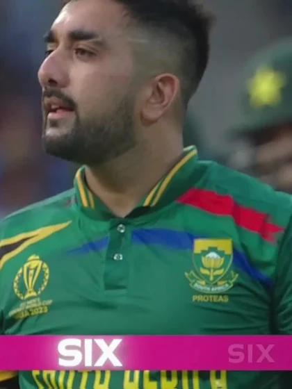 Shadab Khan - Six - Pakistan vs South Africa