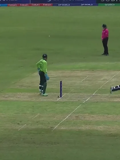 Caleb Falconer with a Four vs. Pakistan