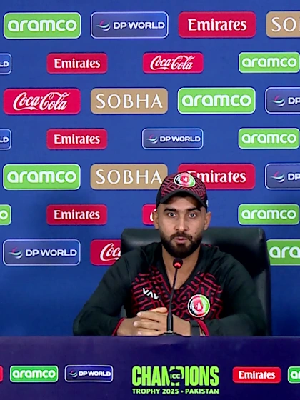 Hashmatullah Shahidi- Afghanistan pre-match press conference, 25 Feb '25