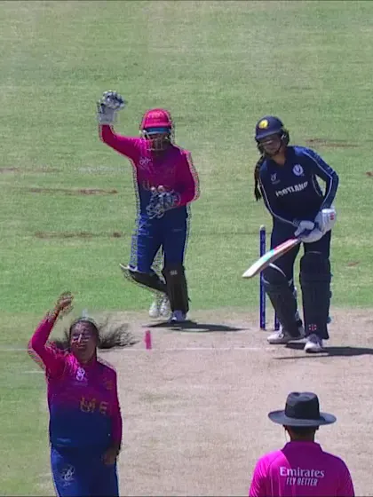 Logo of Wicket - Maryam-Faisal - UAE U19s Women v Scotland U19s Women ICC U19W T20WC 2023