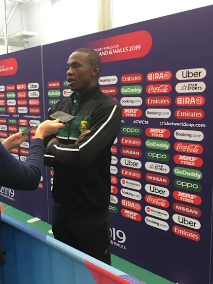 Rabada pleased to get overs under his belt ahead of World Cup opener