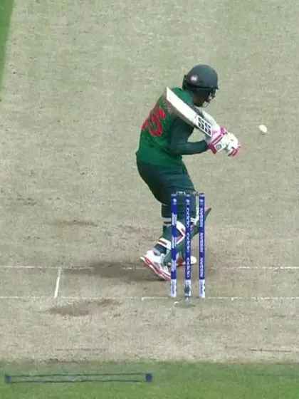 #CT17 Warm-Up: Mushfiqur Rahim wicket