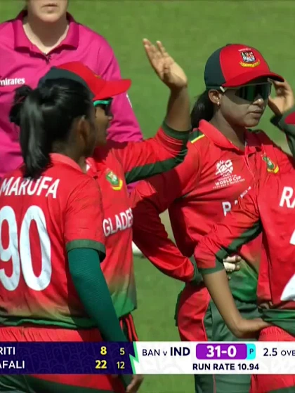 Smriti Mandhana - Wicket - India vs Bangladesh