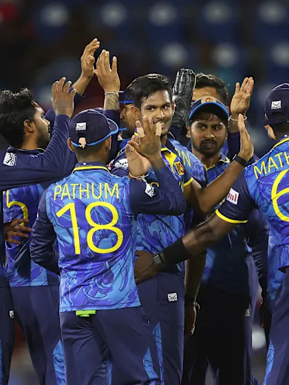 Sri Lanka finishes World Cup on a high, overpowering the Netherlands in Saint Lucia