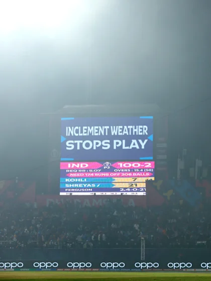 Fog interrupts play in Dharamsala | CWC23