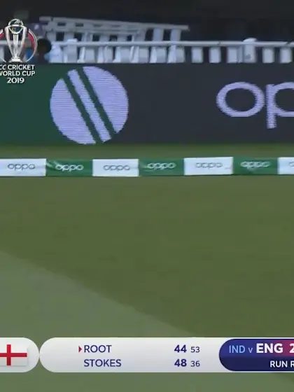 Logo of CWC19: ENG v IND - Joe Root is caught at fine-leg