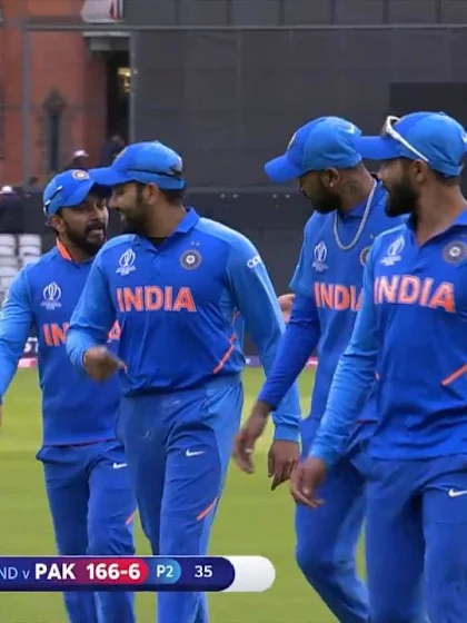 CWC19: IND v PAK - The rain returns with Pakistan a long way behind