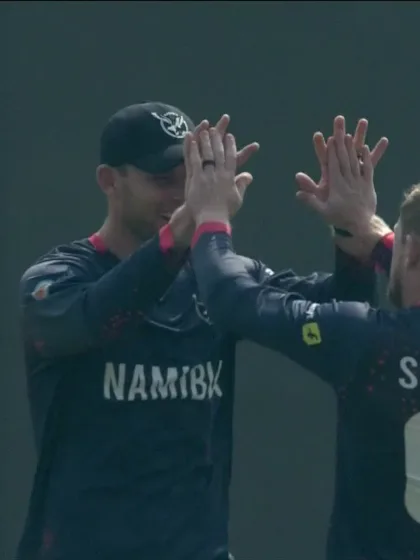Max O'Dowd - Wicket - Netherlands vs Namibia
