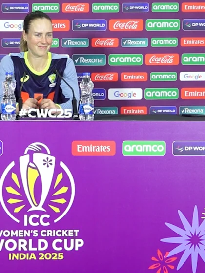 Ellyse Perry | ICC WCW25 | Australia pre-match press conference | 7 October '25