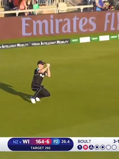 Logo of CWC19: WI v NZ - Lewis departs for 0