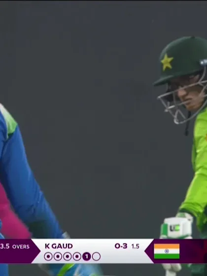 Muneeba Ali - Wicket - India Women vs Pakistan Women