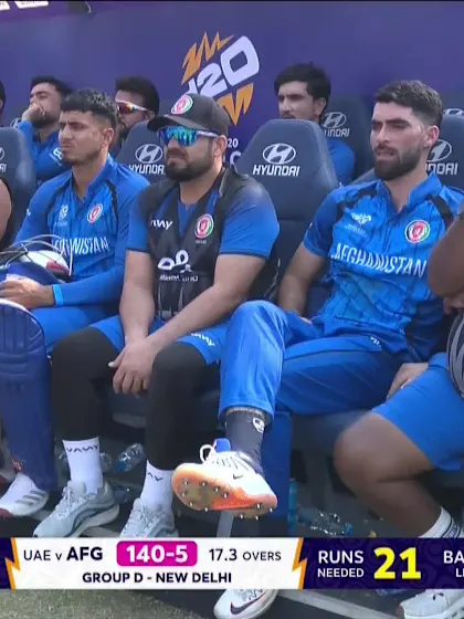 Darwish Rasooli - Wicket - Afghanistan vs United Arab Emirates