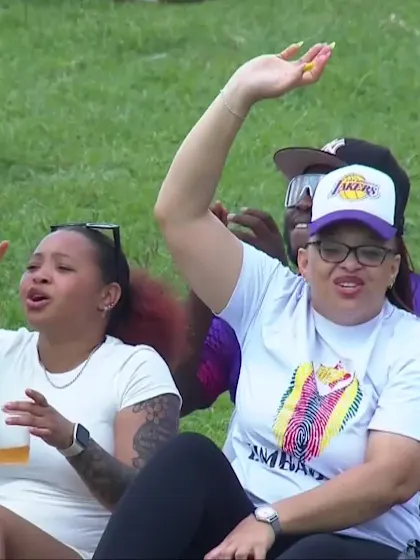 Ben Dawkins with a Four vs. India