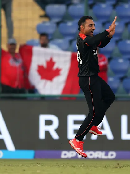 Bin Zafar and Kirton link up to dismiss Sharafu | T20WC 2026