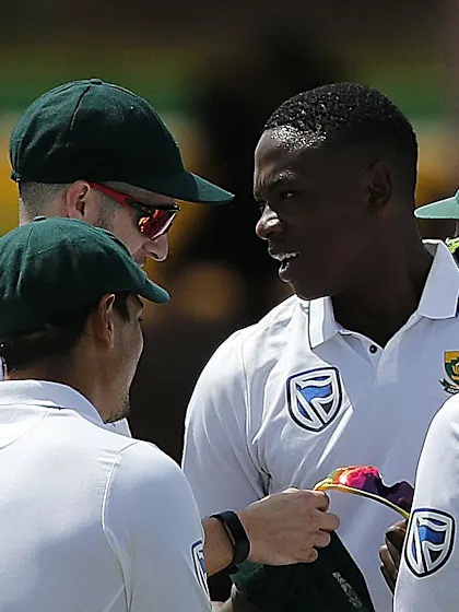 Rabada to the fore as South Africa seals record win