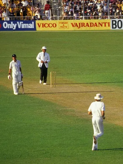 CWC Greatest Moments - Gatting's fatal reverse sweep in 1987