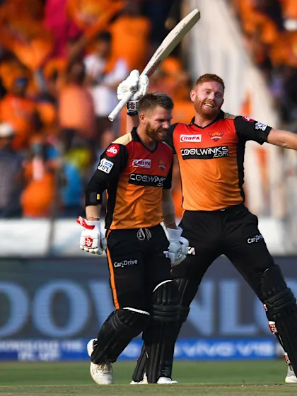 'Fantastic to bat in the middle with him' – Warner and Bairstow revel in record-breaking partnership