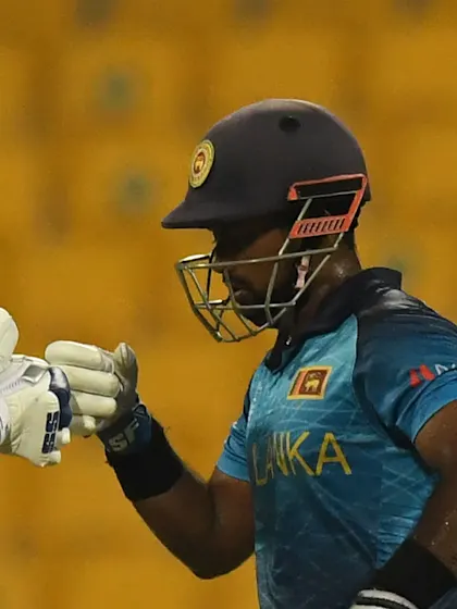 Charith Asalanka smokes Bravo for massive six