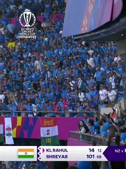 KL Rahul - Six - India vs New Zealand