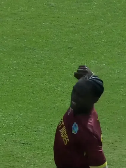 Michael Kruiskamp - Wicket - West Indies vs South Africa